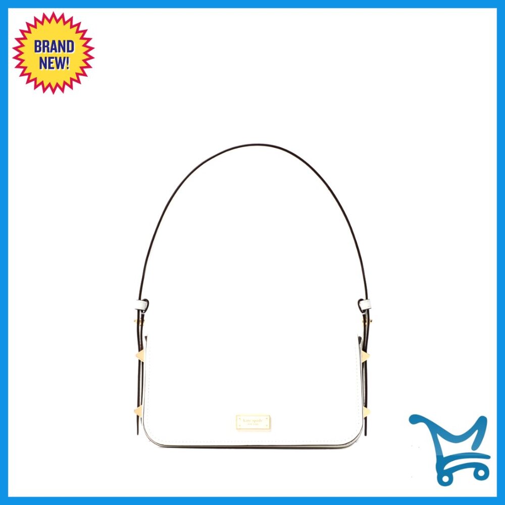 Small East West Shoulder Bag In Denim Suede Leather